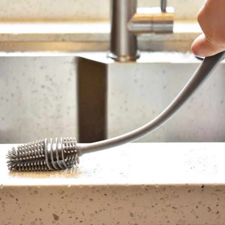 Multifunction Long Handle Silicone Cleaning Brush