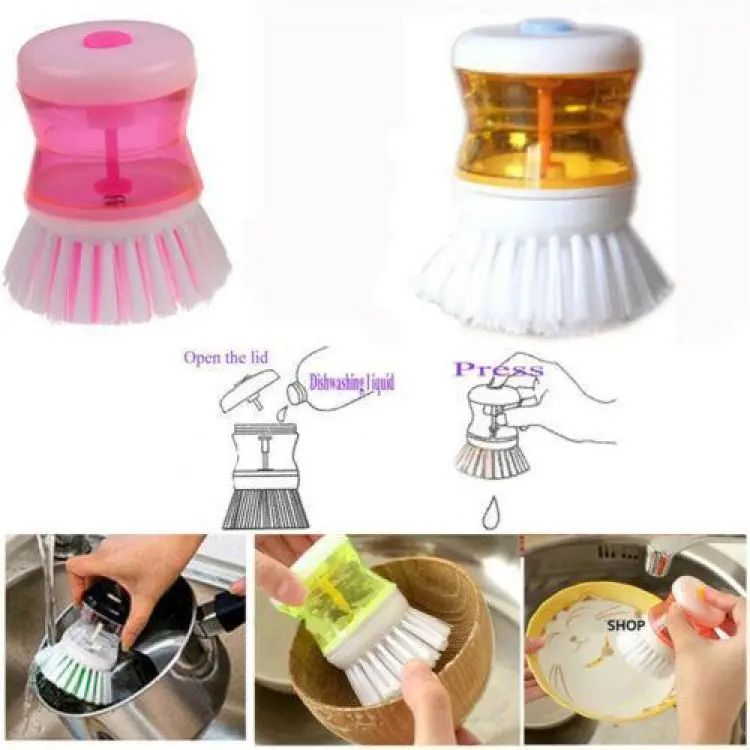 Scrub Kitchen wash tool and dishwashing brush