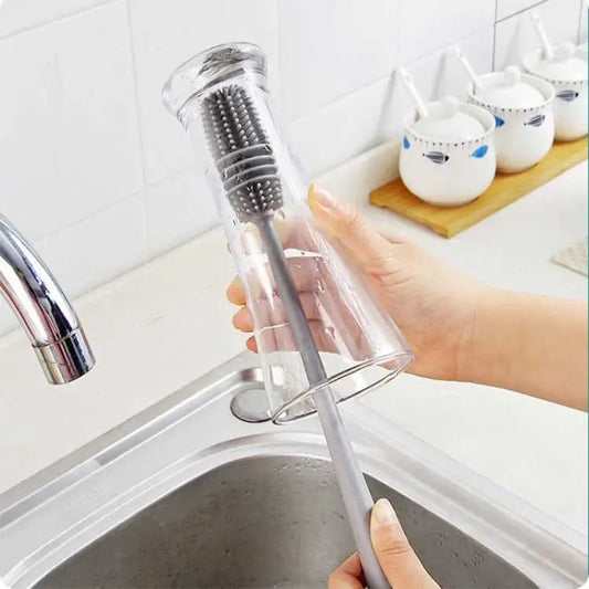 Multifunction Long Handle Silicone  Cleaning Brush