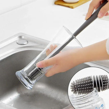 Multifunction Long Handle Silicone  Cleaning Brush