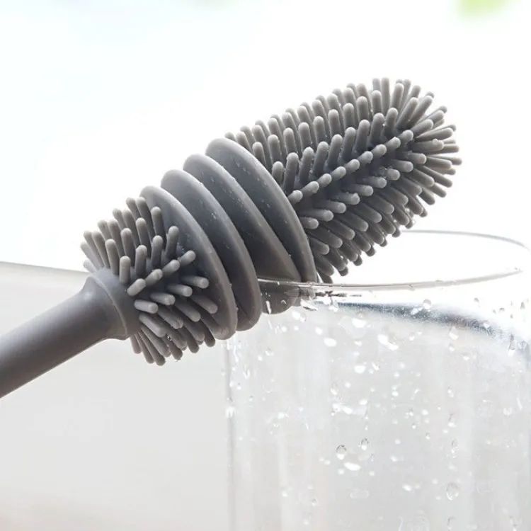 Multifunction Long Handle Silicone  Cleaning Brush