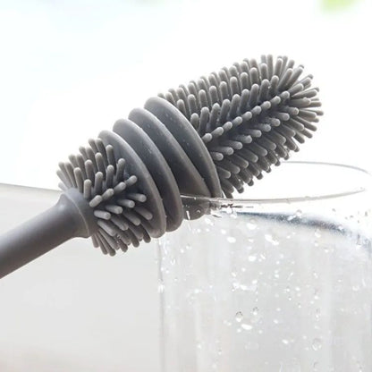 Multifunction Long Handle Silicone  Cleaning Brush