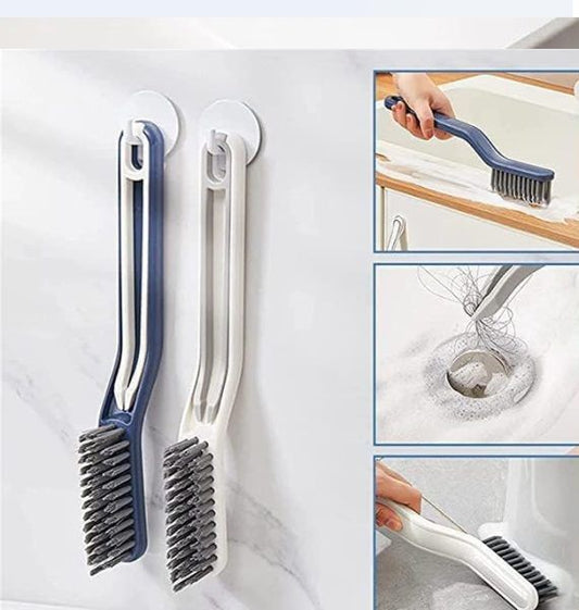 2 In 1 Floor Seam Brush with Booty Clip