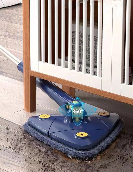 360 Twist Triangle Mop Window Glass For Home Toilet Bathroom Floor Household Cleaning Ceiling Dusting manual mop