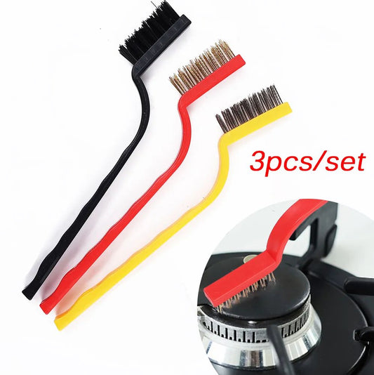 3style Brush Head Nylon Iron Wire Copper Wire Powerful Decontamination Brush