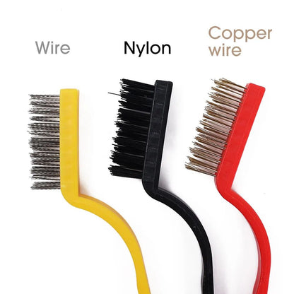 3style Brush Head Nylon Iron Wire Copper Wire Powerful Decontamination Brush