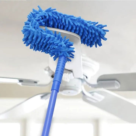 Microfiber Fan Cleaning Duster Steel Body Flexible Fan mop for Quick and Easy Cleaning