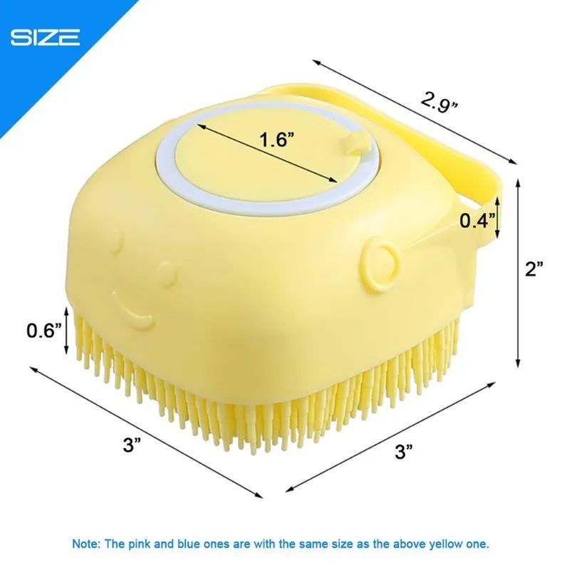 2 in 1 Ultra Soft Bath Sponge Shower Brush and Body Massager
