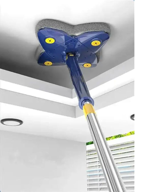 Self wringing360 Squeeze Xtype Rotation Household Cleaning Bathroom Dusting Foldable Head Tool With Box